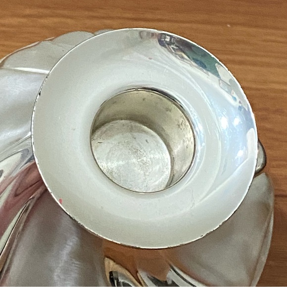 Pair Of Vintage WMF EP BRASS GERMANY Silver Plate Candle Holders - Picture 10 of 13